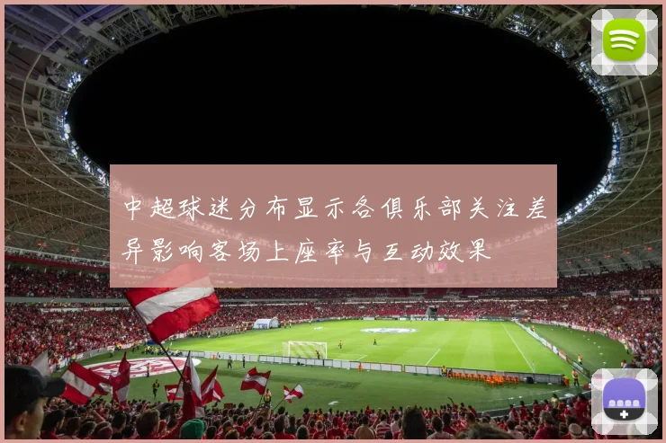 中超球迷分布显示各俱乐部关注差异影响客场上座率与互动效果